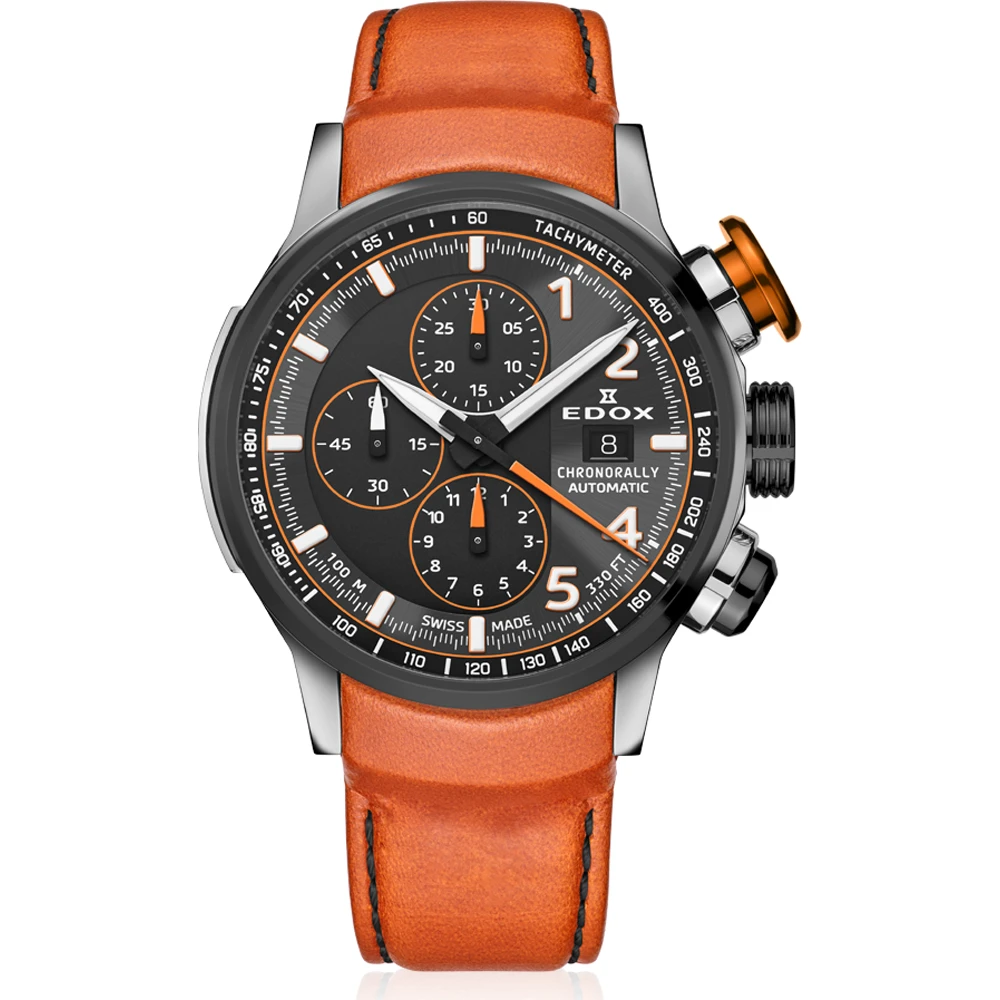Edox Chronorally Automatic Herrenuhr 01129 TGNOCO GNO