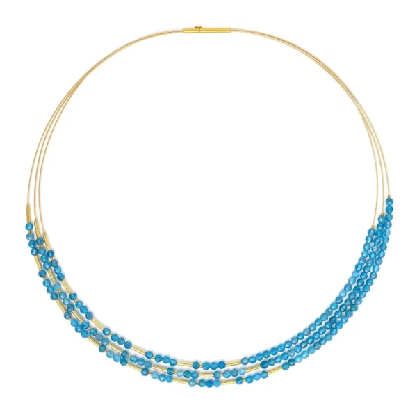 Bernd Wolf Clini Collier Apatit 43cm, 85233816-043