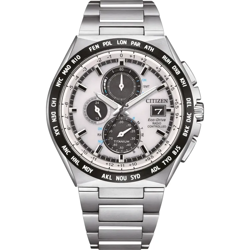 Citizen Eco Drive Chronograph Herrenuhr AT8238-84A