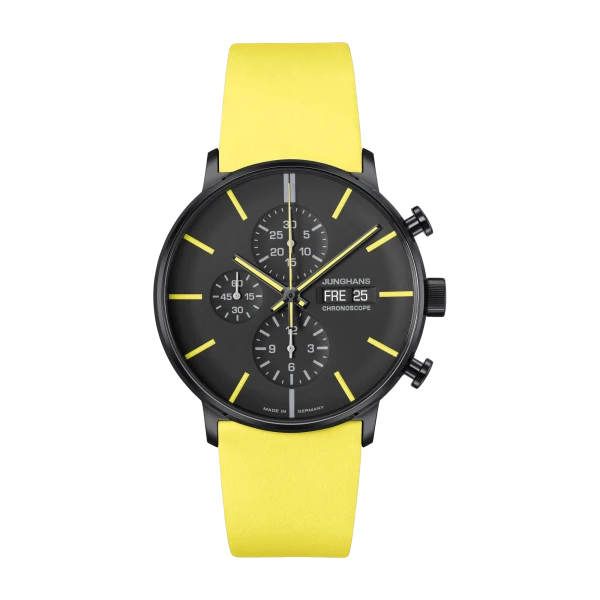 Junghans FORM A Chronoscope Herrenuhr 27/4473.00