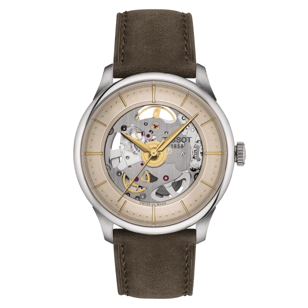 Tissot Chemin des Tourelles Squelette Herrenuhr T139.836.16.261.00