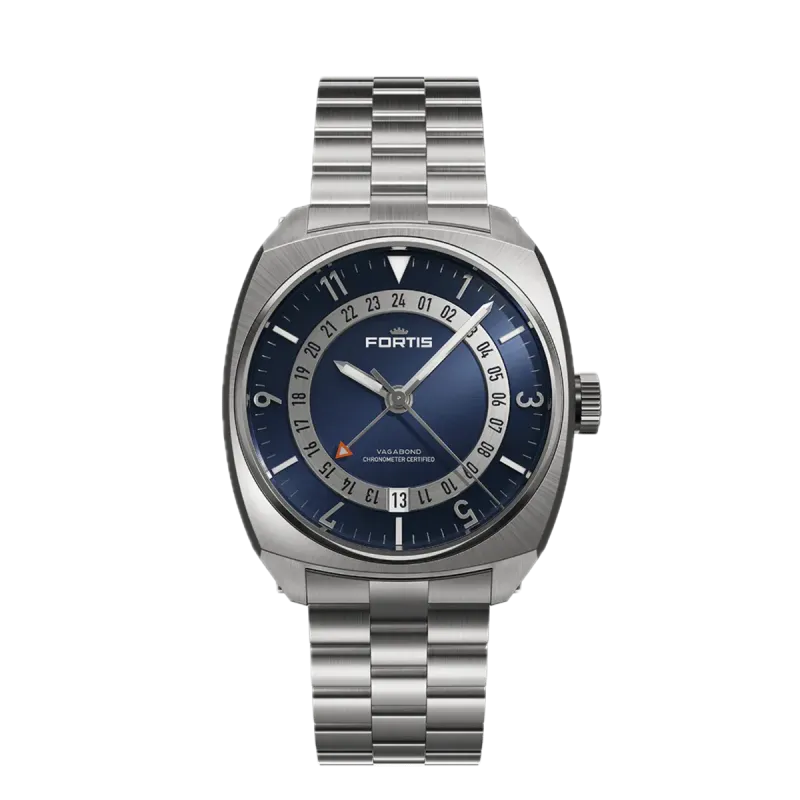 Fortis VAGABOND V-40  Blue Dusk Herrenuhr F6660002
