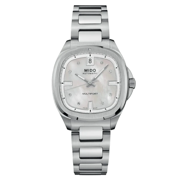 Mido Multifort TV 35 Damenuhr mit Diamanten M049.307.11.106.00