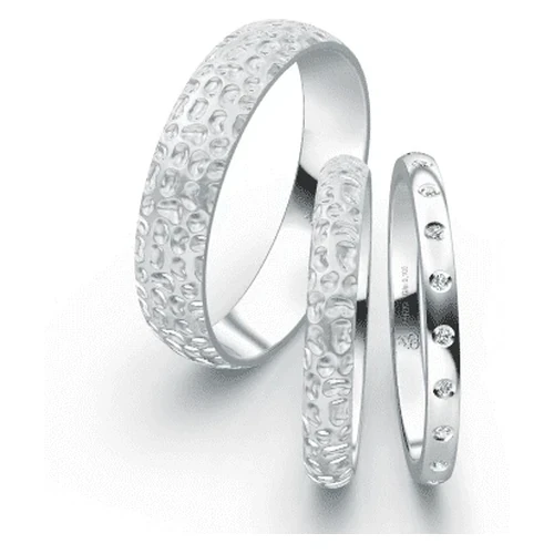 First Individual Love 3D TriSet Trauringpaar Rauschmayer 72-03036 | 73-02041 | 72-02041