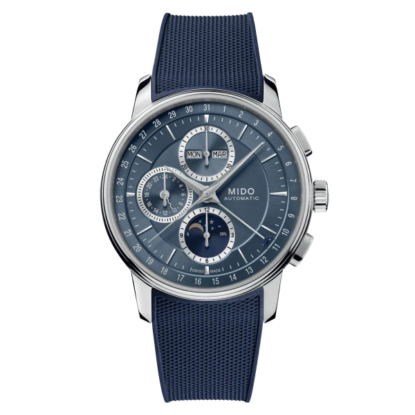 Mido Baroncelli Chronograph Moonphase M027.625.17.041.00 Herrenuhr