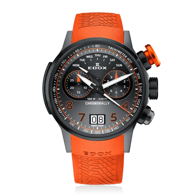 Edox Chronorally Herrenuhr 38003-TINGNOCAO-GNO