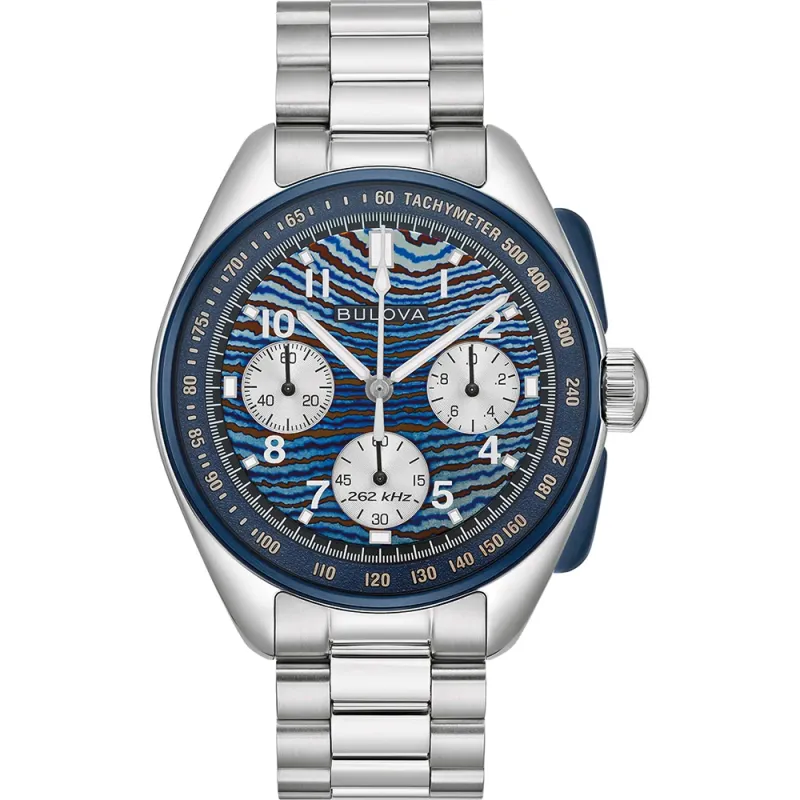 Bulova Lunar Pilot Timascus Herrenuhr 98A329