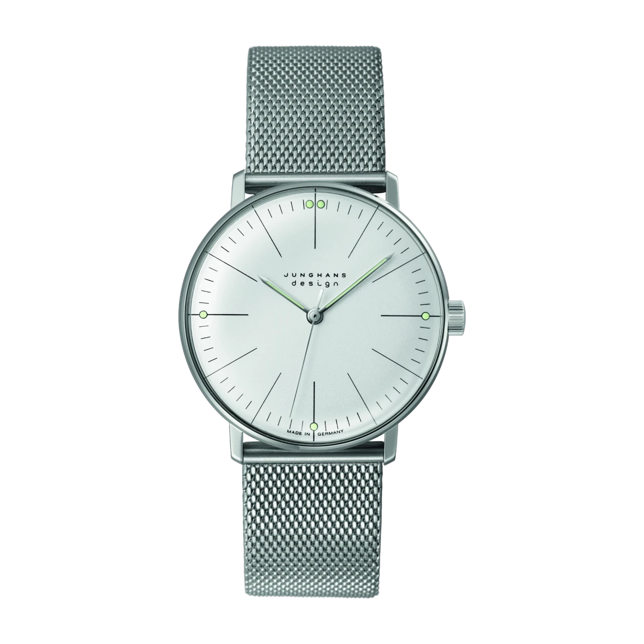 Junghans max bill Handaufzug Saphirglas Herrenuhr 027/3004.46