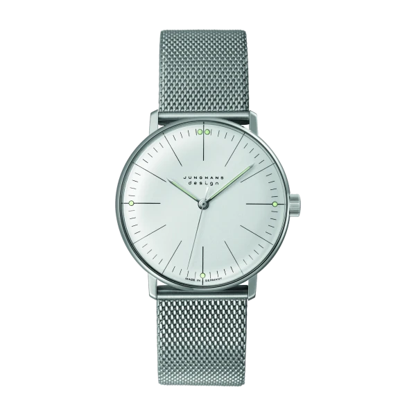 Junghans max bill Handaufzug Saphirglas Herrenuhr 027/3004.46