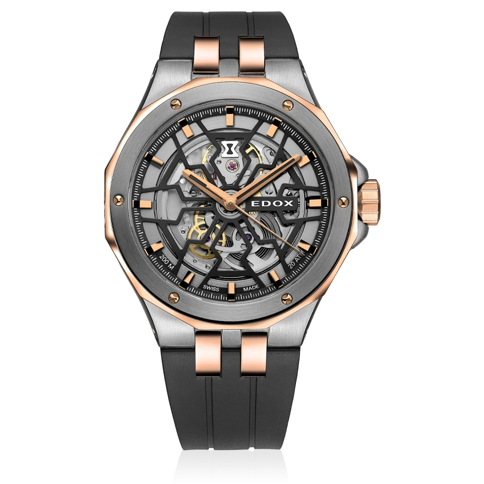 Edox Delfin Mecano Herrenuhr 85303 357GR NRN