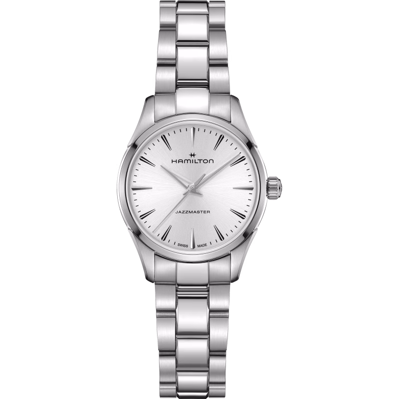 Hamilton Jazzmaster Quartz 32 mm Edelstahl Damenuhr H32301181