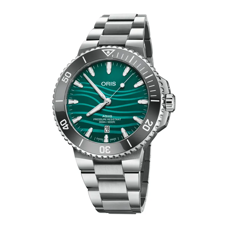 Oris Aquis, Yangtze Jiangtun Limited Edition, 43.50 mm Herrenuhr 01 733 7789 4197-Set
