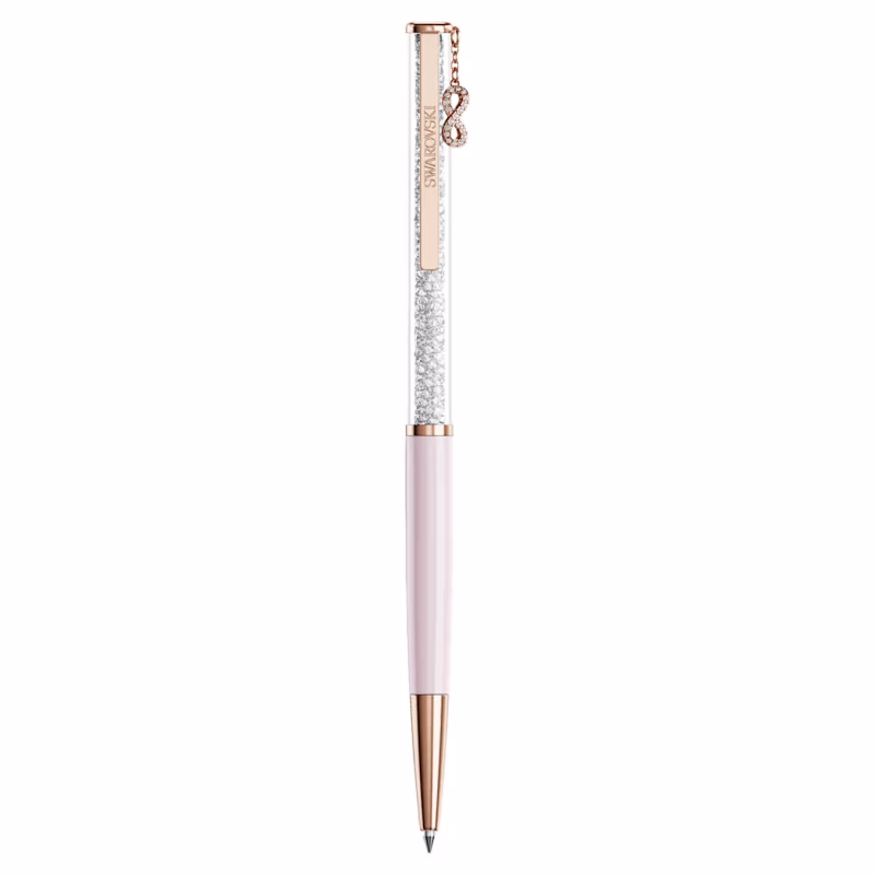 Swarovski Crystalline Kugelschreiber Unendlichkeit, Rosa lackiert, Roségold-Legierungsschicht 5728731